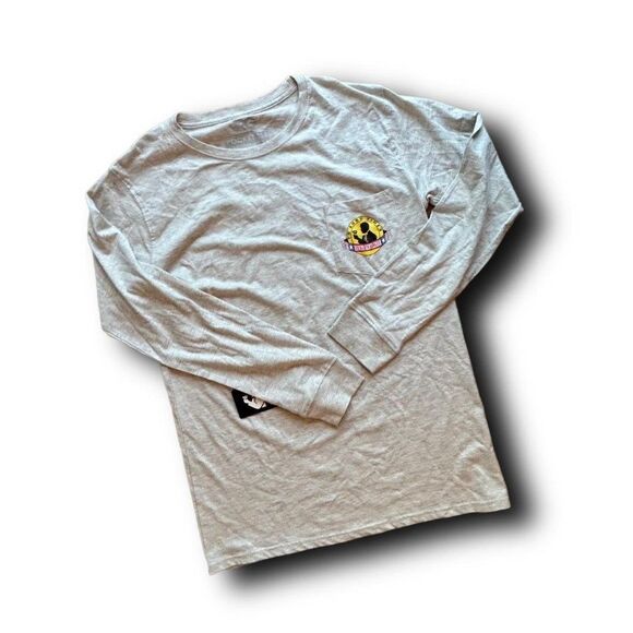 Medium Rowdy Gentleman Retro JFK Rookie Card New With Tags Long Sleeve Tee - Picture 2 of 8